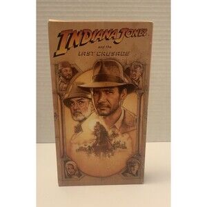 Indiana Jones and the Last Crusade VHS 1990 Harrison Ford Rated PG13